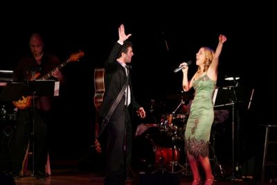 Kerry Butler and Jarrod Spector Photo