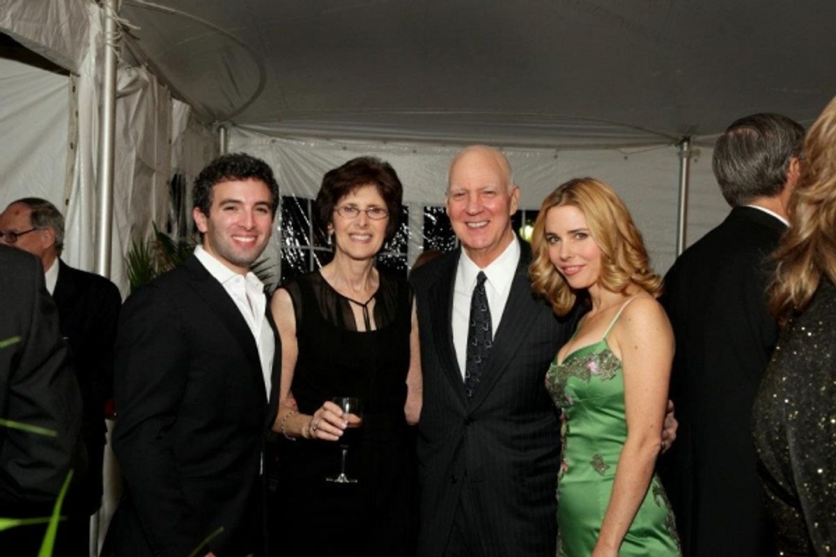 Kerry Butler and Jarrod Spector with Gala Honorees The Cohens at 