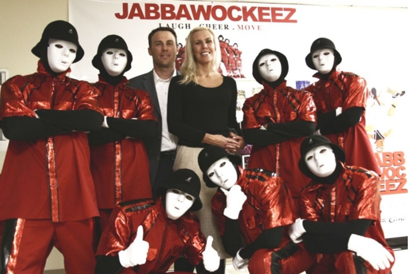 Photo Flash: NASCAR's Kevin Harvick at Jabbawockeez  Image