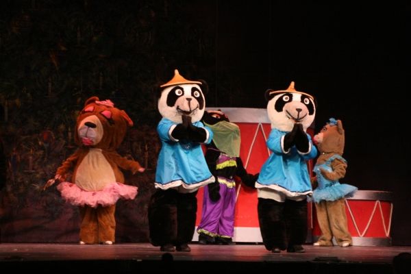 Lisa D'Agostino and Nikki Crugnale as Panda Bears Photo