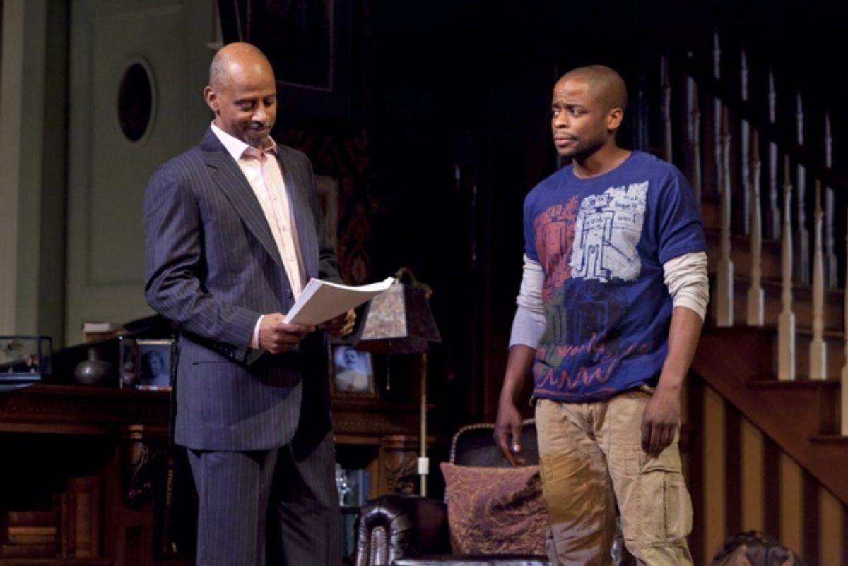 Ruben Santiago-Hudson and DulÃ© Hill at 