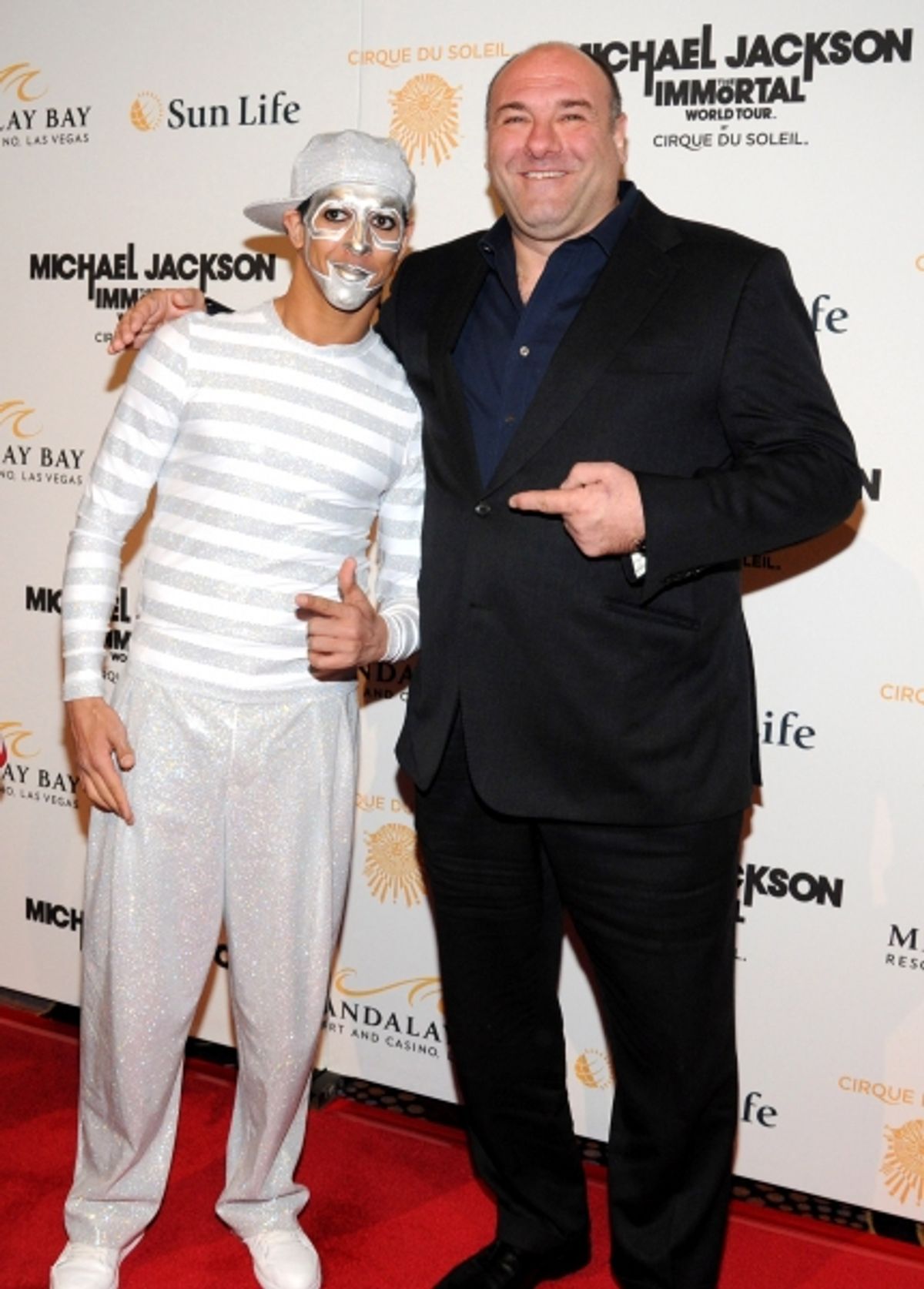 James Gandolfini and IMMORTAL character at 