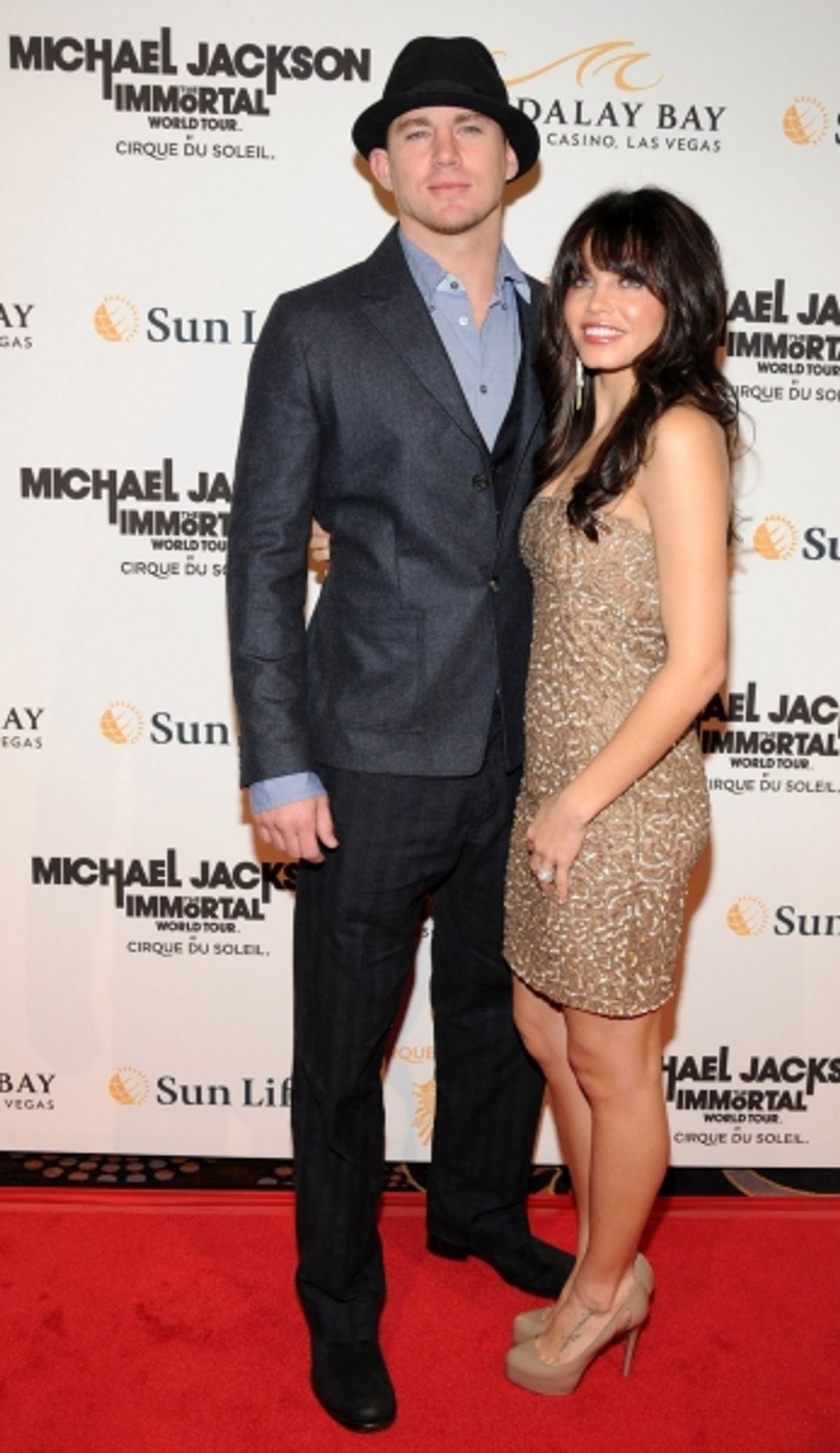 Channing Tatum and Jenna Dewan at 
