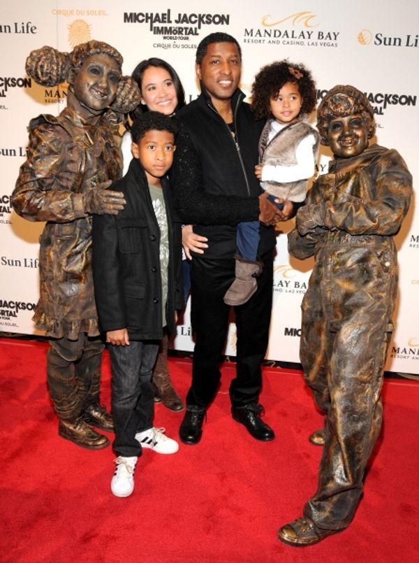 Kenneth 'Babyface' Edmonds and family Photo