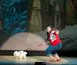 Elicia MacKenzie and Toto Photo