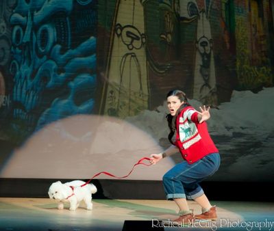 Elicia MacKenzie and Toto Photo