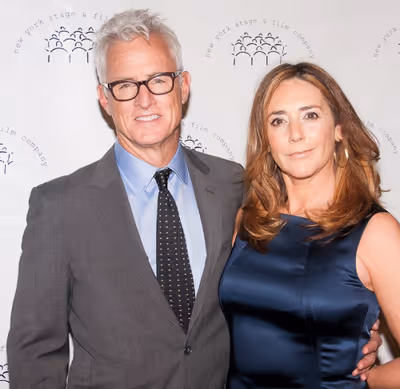 John Slattery and Talia Balsam Photo