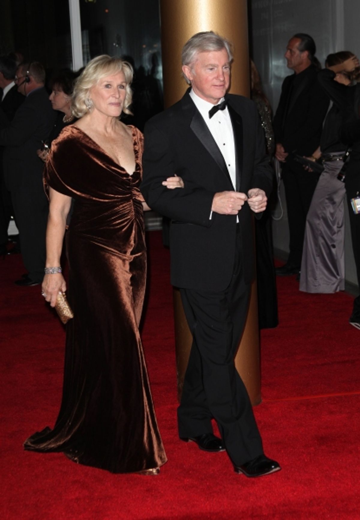 Glenn Close & David Shaw at 