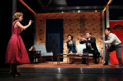 Marin Ireland, Jeanine Serralles, Trent Dawson, Peter Kim Photo