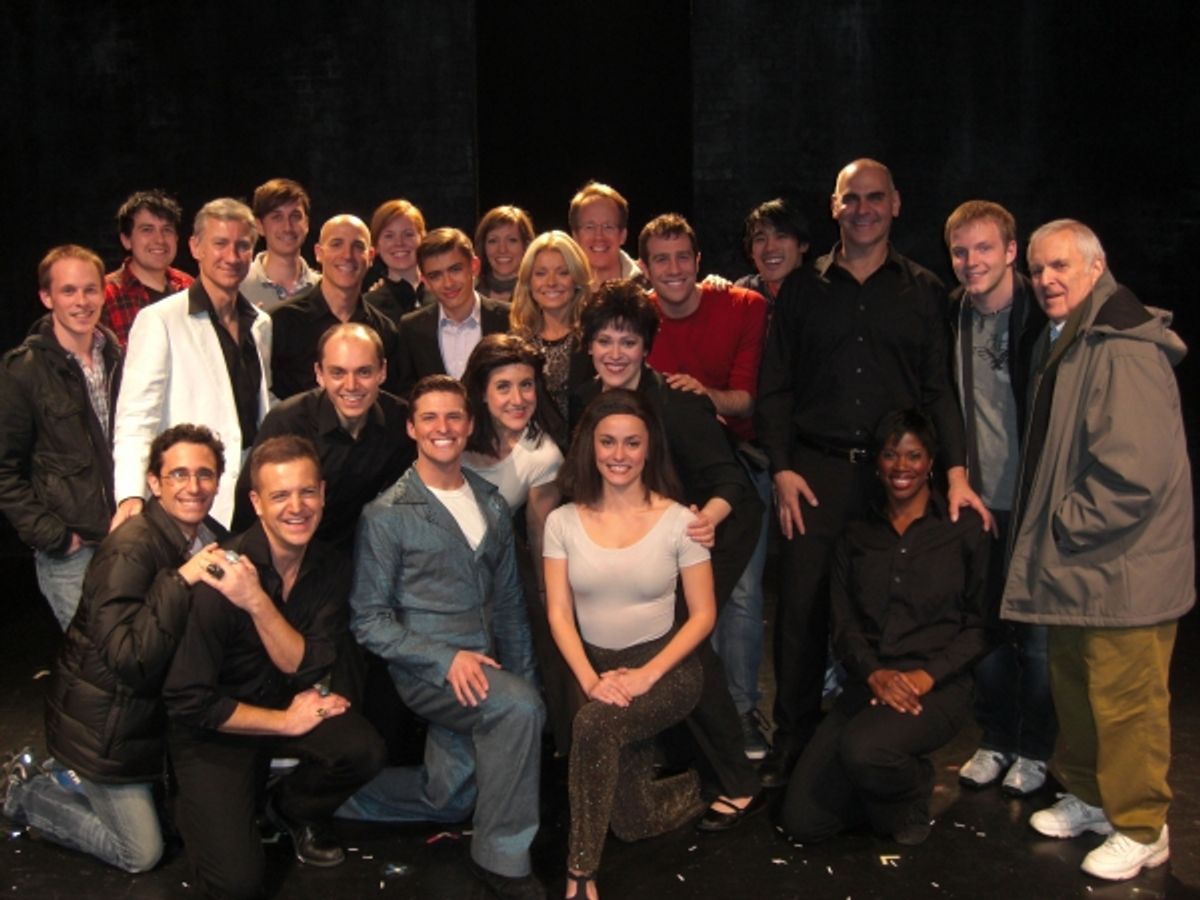 Howard Kaye, John Kander, David Garrison, and Stephen Bienskie at 