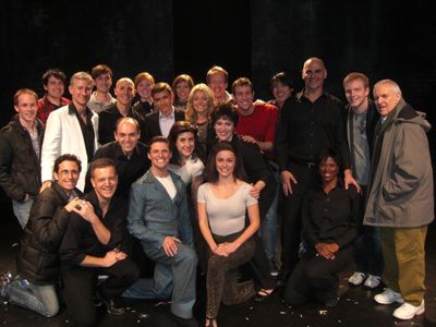 Howard Kaye, John Kander, David Garrison, and Stephen Bienskie Photo