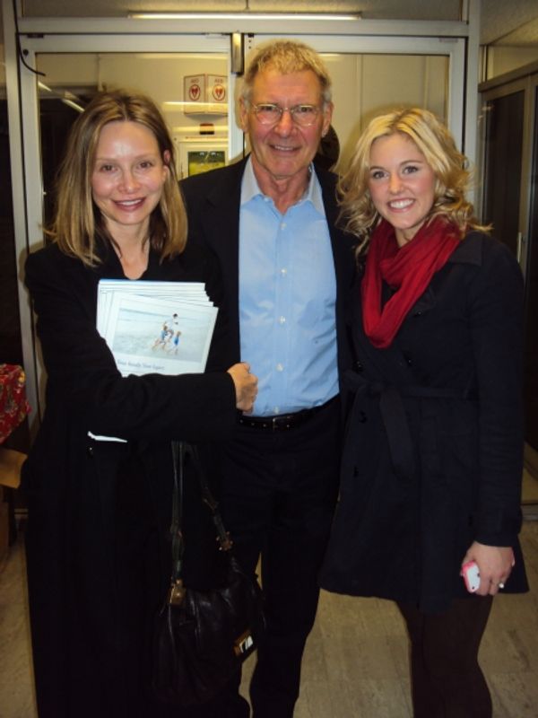 Calista Flockhart, Harrison Ford, Taylor Louderman Photo