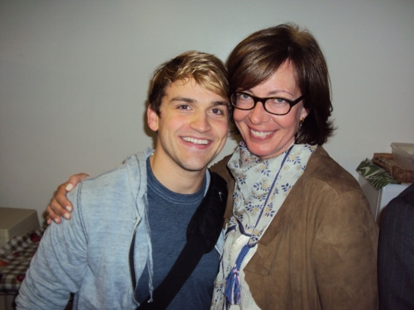 Photo Flash: Taye Diggs, Allison Janney, et al. Visit BRING IT ON  Image