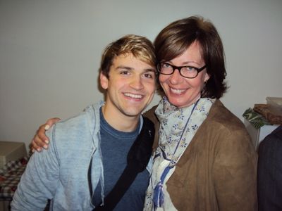 Neil Haskell, Allison Janney Photo