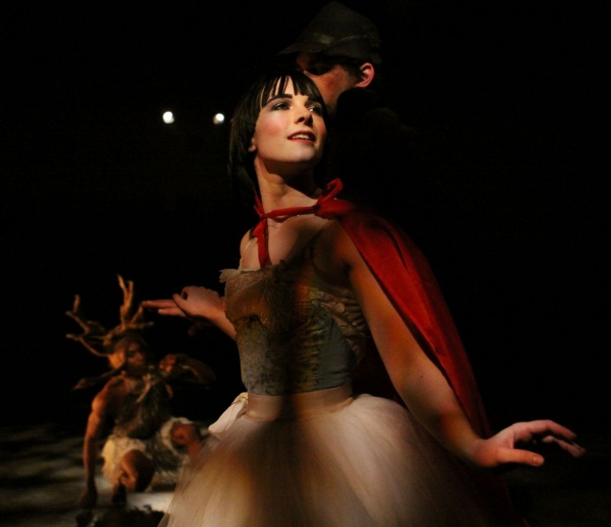 Gracie White as Snow White at Company XIV's SNOW WHITE