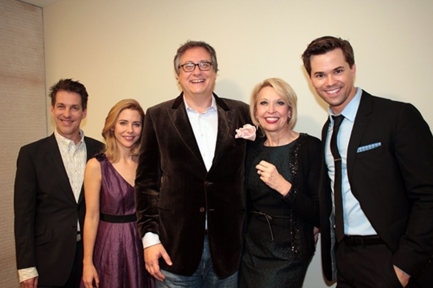 Photo Coverage: Kerry Butler, Andrew Rannells & More Honor Douglas Carter Bean and Lewis Flinn at Transport Group's GIMME A BREAK! Benefit  Image