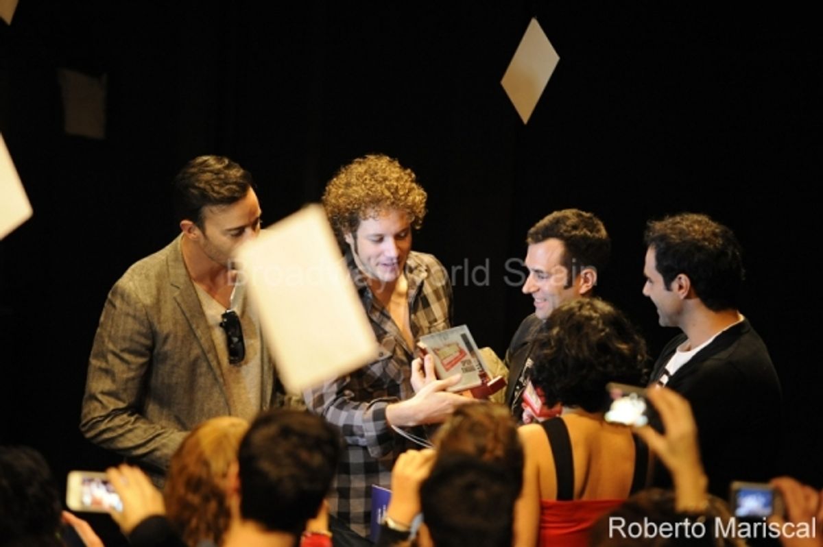 Pablo Puyol, Daniel Diges, Zenon Recalde y David Ordinas at 