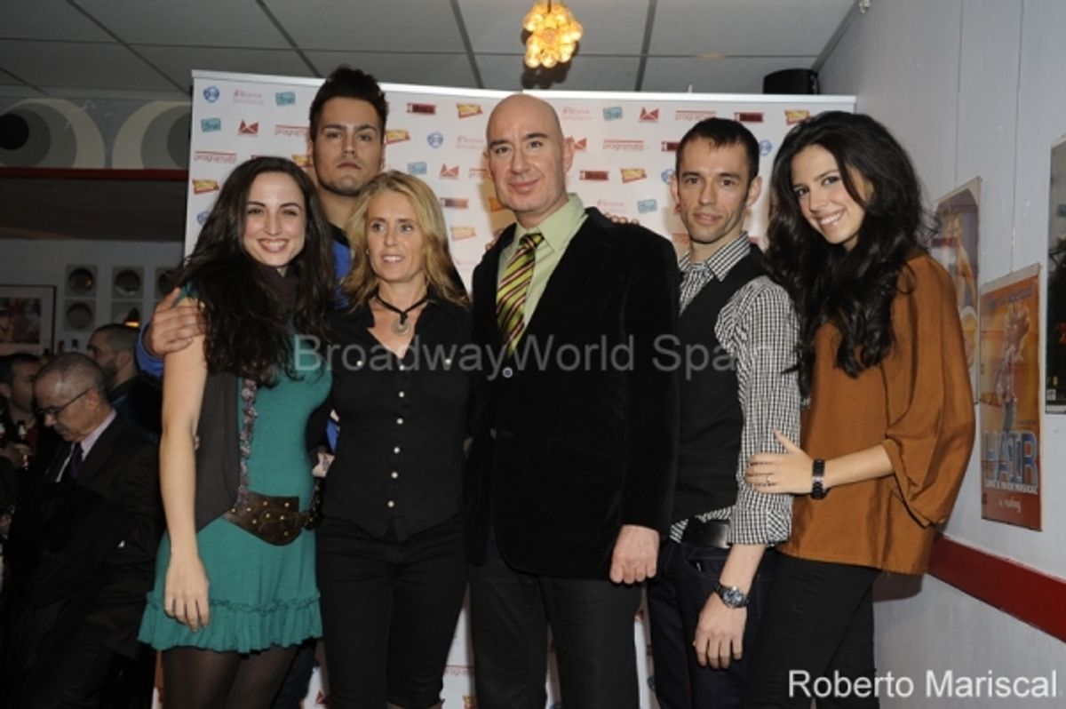 Andrea Rodriguez, Jordi Betancor, Isabel Lahera, Miguel Angel Gamero, Marcos Perez y Mirela Cabero at 