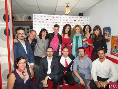 (arriba) Jose Luis Sixto, Gonzalo Lisiardi, Sara Perez, Juan Mateos, Laura Pelaez, Ju Photo