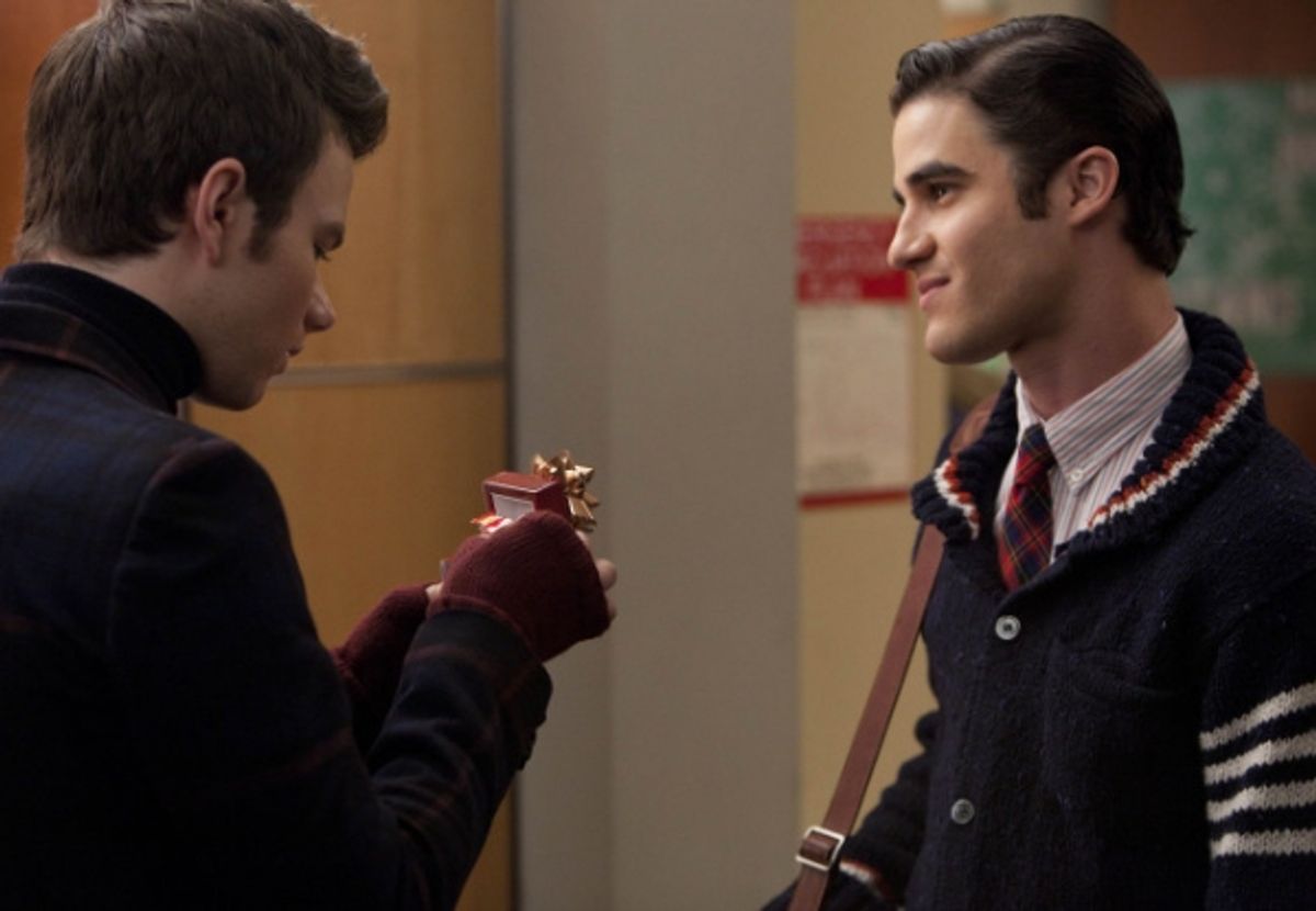 Darren Criss, Chris Colfer at 