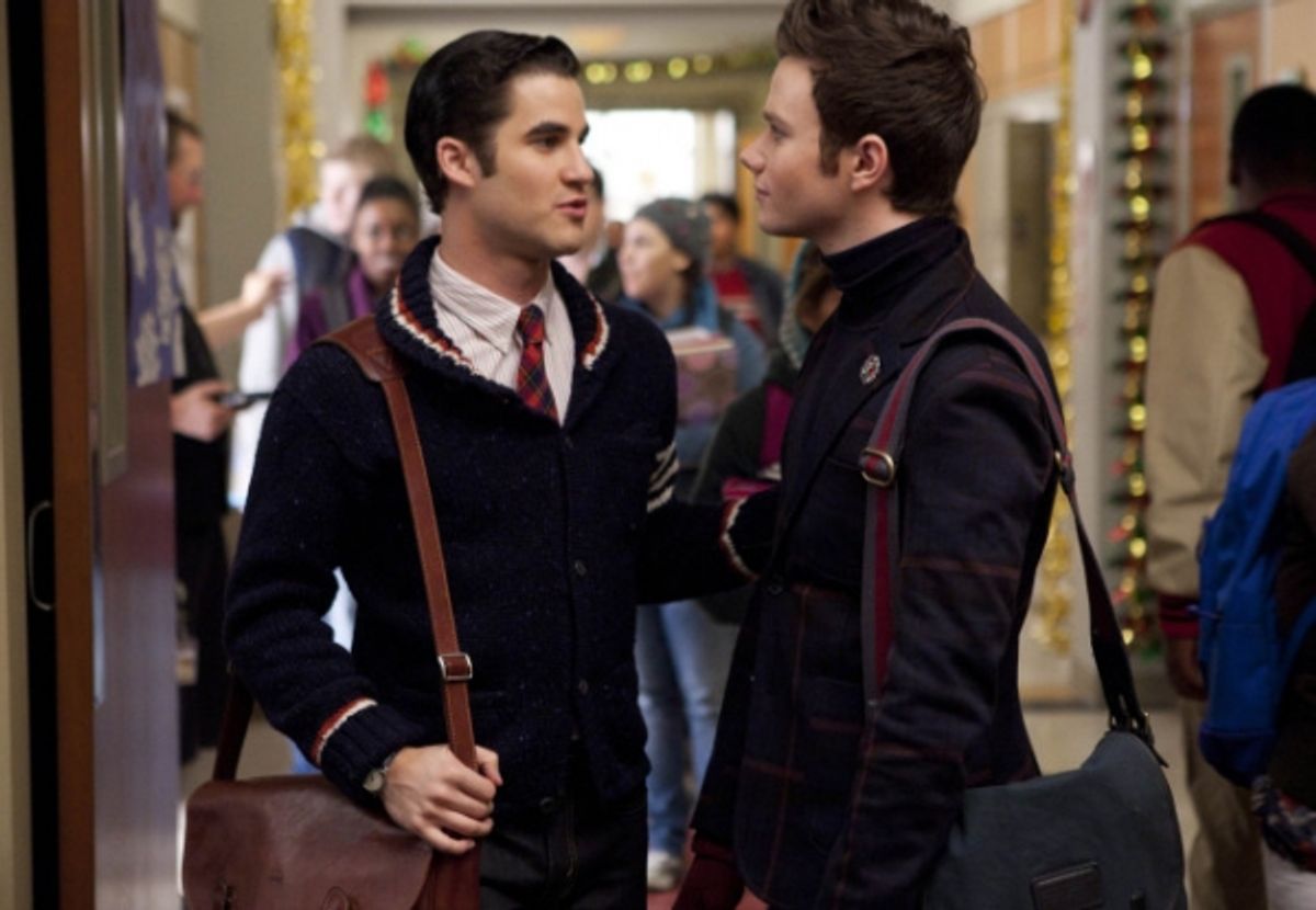 Darren Criss, Chris Colfer at 