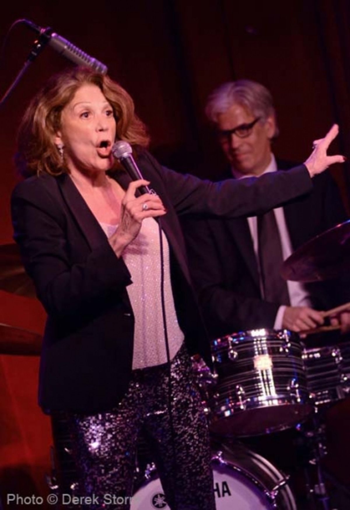 Linda Lavin, Steve Bakunas at 