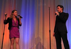 Reeve Carney (Spiderman Turn Off The Dark); Rebecca Faulkenberry (Spiderman Turn Off The Dark) @ BroadwayWorld Reeve Carney (Spiderman Turn Off The Dark); Rebecca Faulkenberry (Spiderman Turn Off Photo