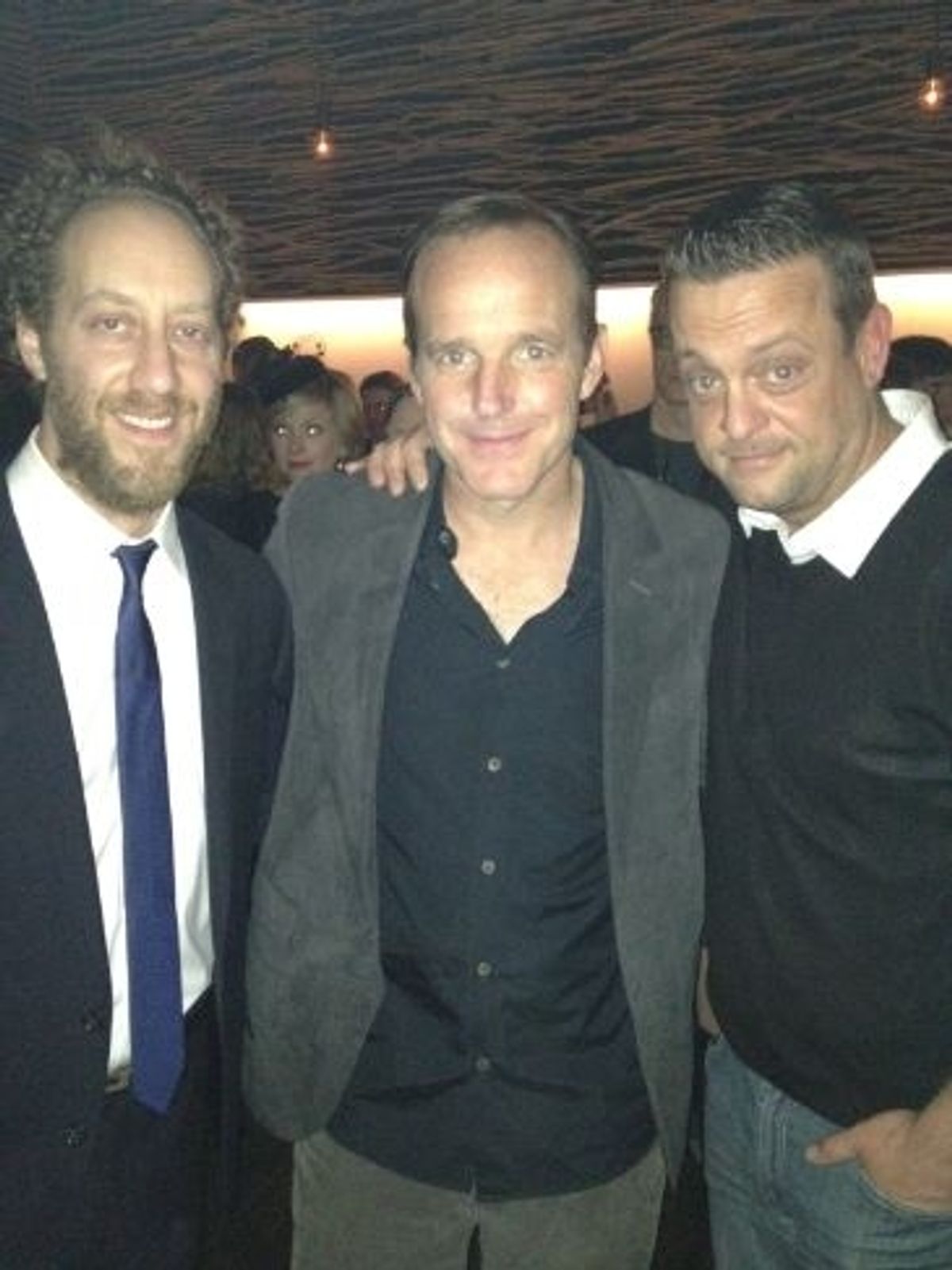 Leading men Joey Slotnick, Clark Gregg and Lenny Venito at 
