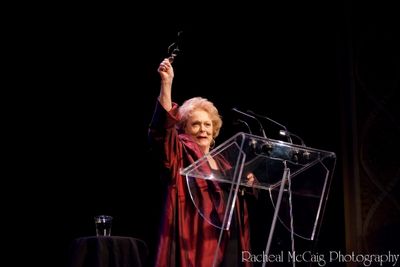 Shirley Douglas reads from "My Love is Like a Red, Red Rose" Photo