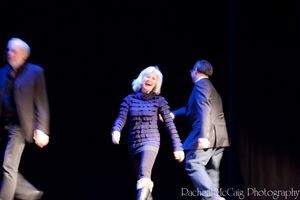 Louise Pitre makes her entrance Photo
