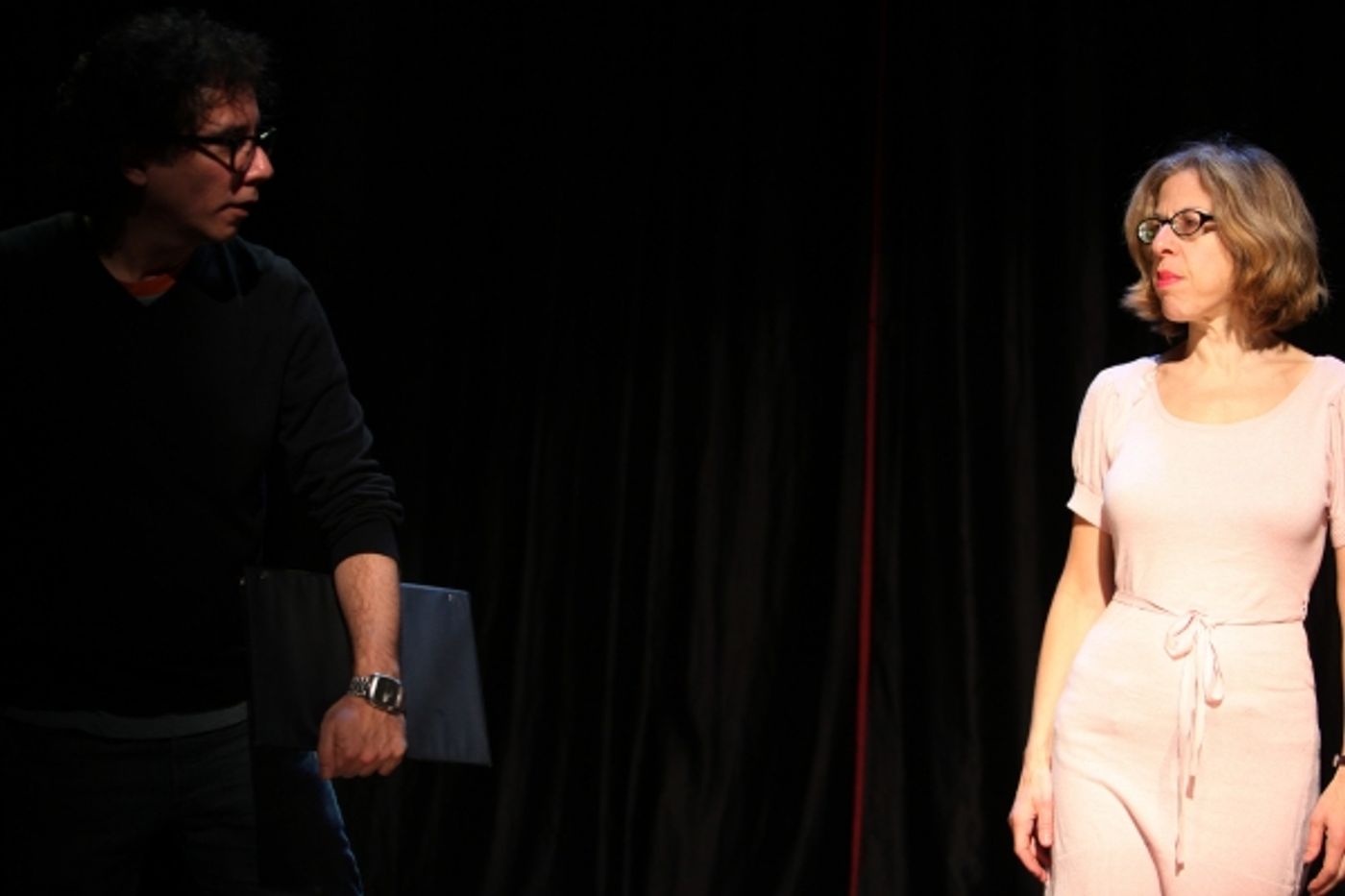 Photo Coverage: In Rehearsal with Jackie Hoffman's A CHANUKAH CAROL Photo Coverage: In Rehearsal with Jackie Hoffman's A CHANUKAH CAROL Image