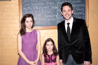 Cristin Milioti, Claire Candella, Steve Kazee Photo