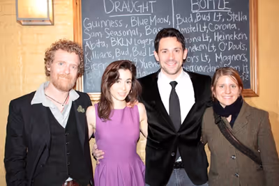 Glen Hansard, Cristin Milioti, Steve Kazee, Marketa Irglova Photo