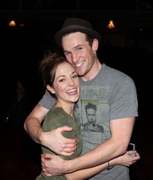 Laura Osnes & Claybourne Elder @ BroadwayWorld Laura Osnes & Claybourne Elder Photo