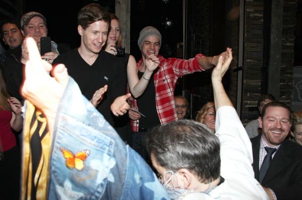'Bonnie & Clyde' Gypsy Recepient Tad Wilson with Jeremy Jordan & Company Photo