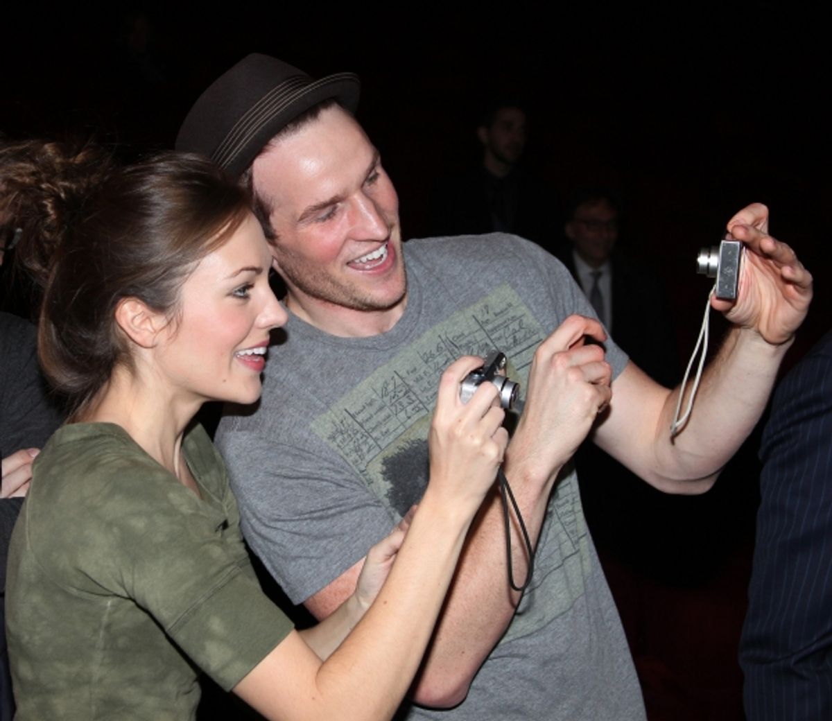 Laura Osnes, Claybourne Elder at 