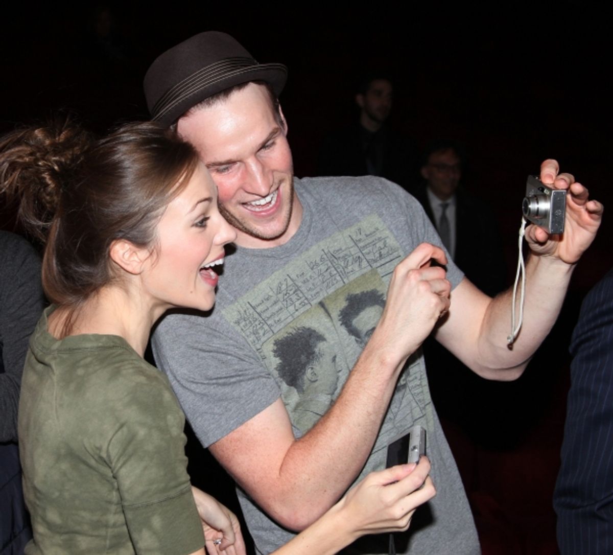 Laura Osnes, Claybourne Elder at 