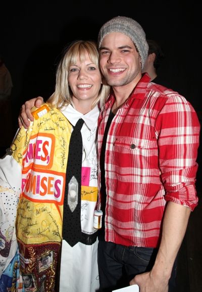 'Follies' Recepient Jennifer Foote & Jeremy Jordan Photo