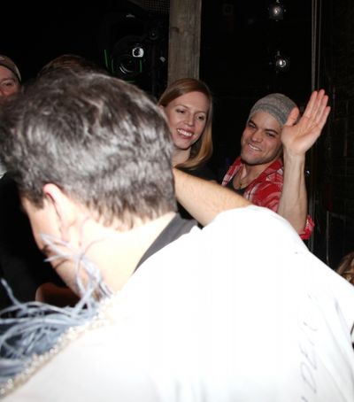 'Bonnie & Clyde' Gypsy Recepient Tad Wilson with Jeremy Jordan & Company  Photo