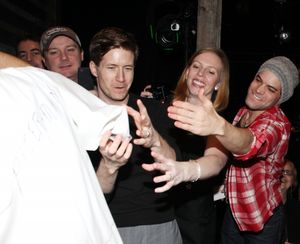 'Bonnie & Clyde' Gypsy Recepient Tad Wilson with Jeremy Jordan & Company @ BroadwayWorld 'Bonnie & Clyde' Gypsy Recepient Tad Wilson with Jeremy Jordan & Company Photo