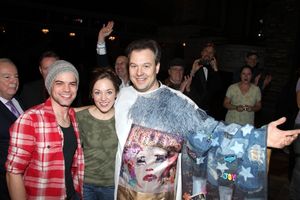 'Bonnie & Clyde' Gypsy Recepient Tad Wilson with Jeremy Jordan, Laura Osnes & Company Photo