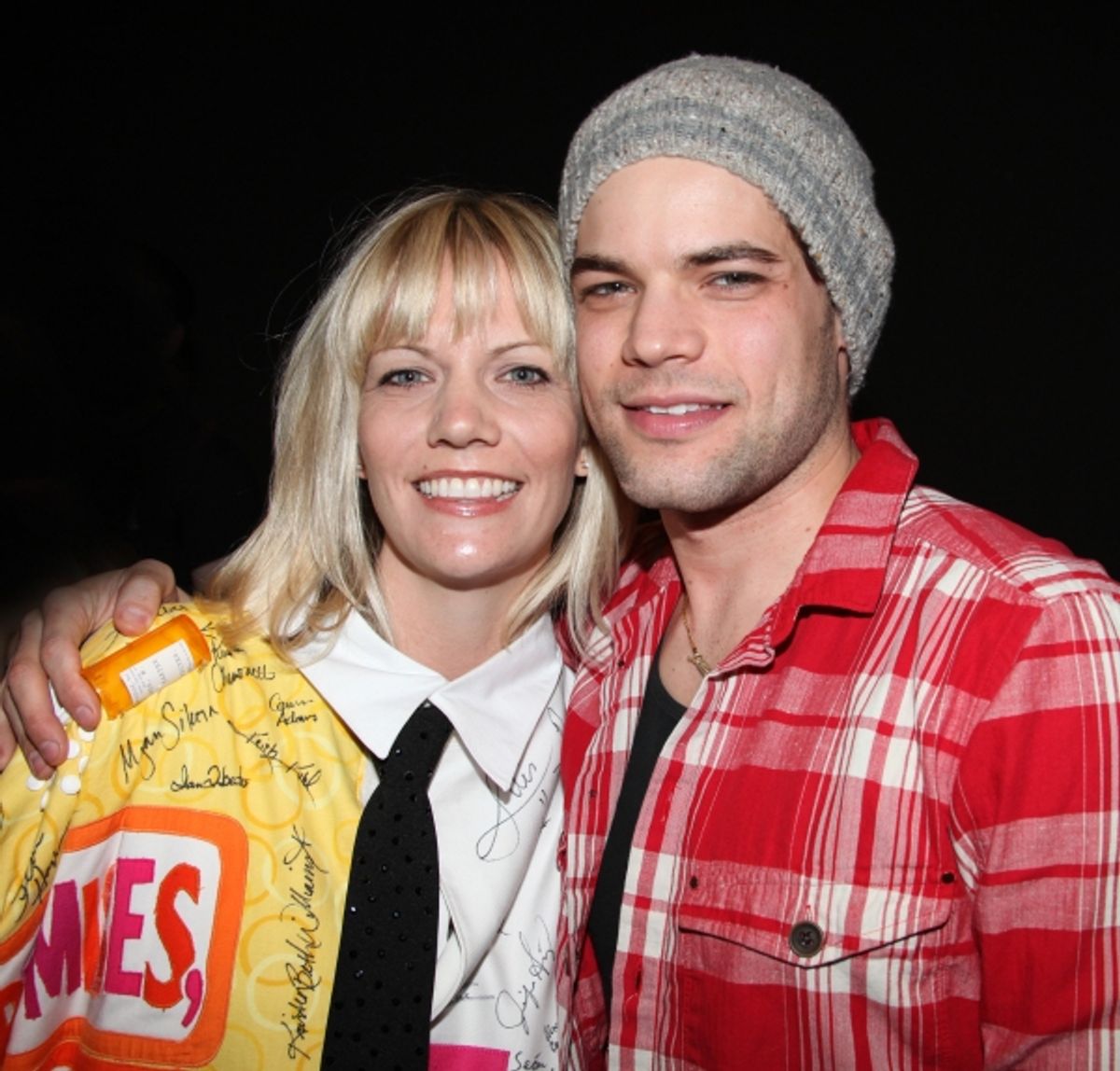 'Follies' Recepient Jennifer Foote & Jeremy Jordan at 