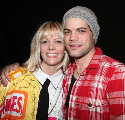'Follies' Recepient Jennifer Foote & Jeremy Jordan Photo