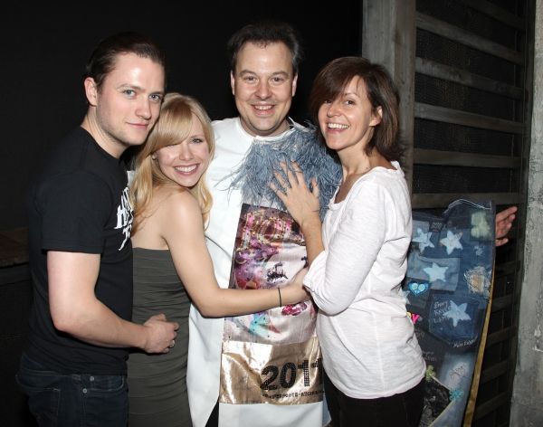 'Bonnie & Clyde' Gypsy Recepient Tad Wilson with Company Cast Members Photo