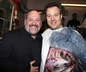 'Bonnie & Clyde' Gypsy Recepient Tad Wilson with Frank Wildhorn  Photo