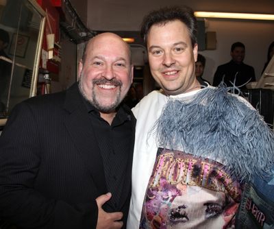 'Bonnie & Clyde' Gypsy Recepient Tad Wilson with Frank Wildhorn  Photo