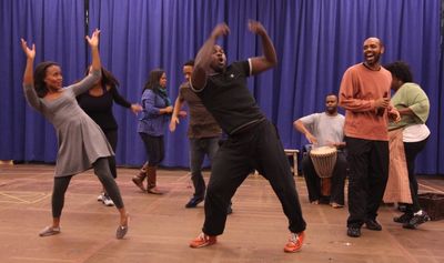 Joshua Henry with Nikki Renee Daniels & the Company  Photo