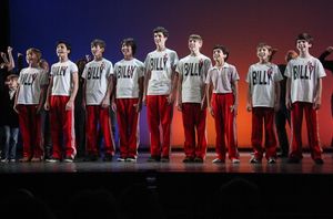 Julian Elia and the BILLY ELLIOTT Presentaion Photo