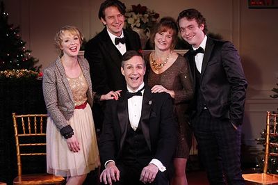 Danielle Erin Rhodes, Edwin Cahill, Howard McGillin (seated), Beverly Ward, and Ashle Photo