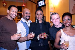 Derrick Baskin, James Monroe Iglehart, B. Smith, Adam Pascal, Montego Glover Photo